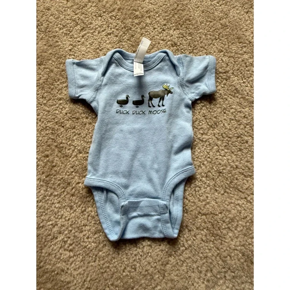 Baby Boy Newborn Short Sleeve Bodysuit Bundle (12 items)